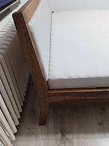 Nábytok - Luxusná dubová posteľ Ella + 2 stolíky zdarma - 16331861_