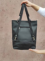 Batohy - Ava backpack fialová tkaná látka - 16330806_