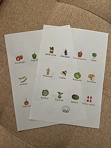Papiernictvo - Menovky na bylinky či zeleninu - DIGITÁLNY PRODUKT (Menovky na zeleninu (2x)) - 16334001_