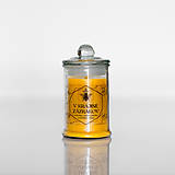 Sviečky - Sviečka zo 100% včelieho vosku v skle - V krajine zázrakov - 16334210_