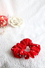  - Kolekcia Valentín ♡ scrunchie gumička - 16332968_