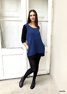 Šaty - FLAVIA- pletené šaty recyklované - 16335011_