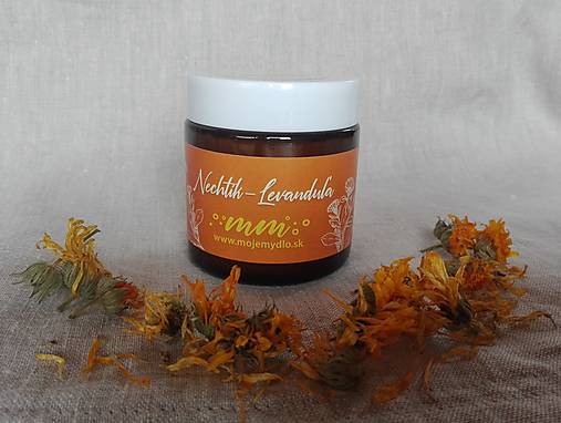 Telová kozmetika - Balzam na ruky Nechtík - levanduľa 100ml - 16337421_