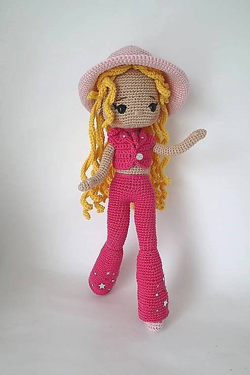Hračky - Akcia - Háčkovaná Barbie - 16338622_