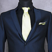 Pánske doplnky - SET Hodvábna kravata + vreckovka LIMIT_04, ručná výroba - 16340507_