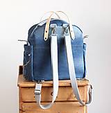 Veľké tašky - Veľká taška LUSIL bag 3in1 *Denim No.4* - 16341380_