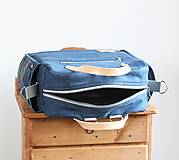 Veľké tašky - Veľká taška LUSIL bag 3in1 *Denim No.4* - 16341391_