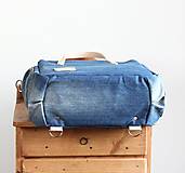 Veľké tašky - Veľká taška LUSIL bag 3in1 *Denim No.4* - 16341392_