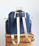 Veľké tašky - Veľká taška LUSIL bag 3in1 *Denim No.5* - 16341564_