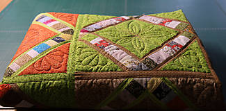 Úžitkový textil - Patchworková deka -scrap - 16339013_