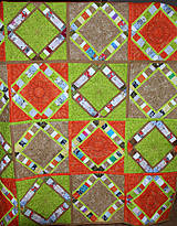 Úžitkový textil - Patchworková deka -scrap - 16339023_