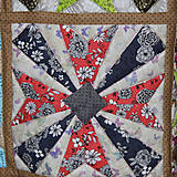 Úžitkový textil - Patchworková deka -scrap - 16339048_