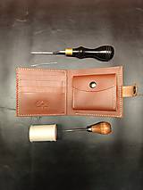 Peňaženky - Pánska peňaženka z talianskej kože - 16341060_