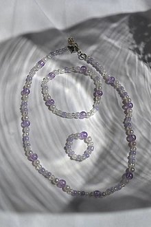 Sady šperkov - Set Violet - 16341167_