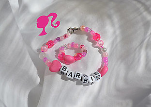 Sady šperkov - Barbie náramok a prstienok - 16341224_