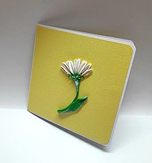 Papiernictvo - Pohľadnica ... Darujem Ti biely kvet II - 16345101_