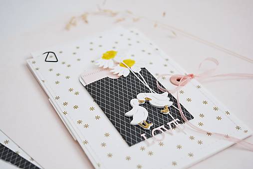 Papiernictvo - Mini-album húsky - 16343742_