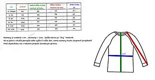 Detské oblečenie - Merino tričko rôzne odtiene - 16344564_