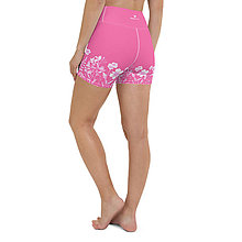 Nohavice - Jóga šortky ružové Barbie / Yoga shorts pink Barbie - 16343379_