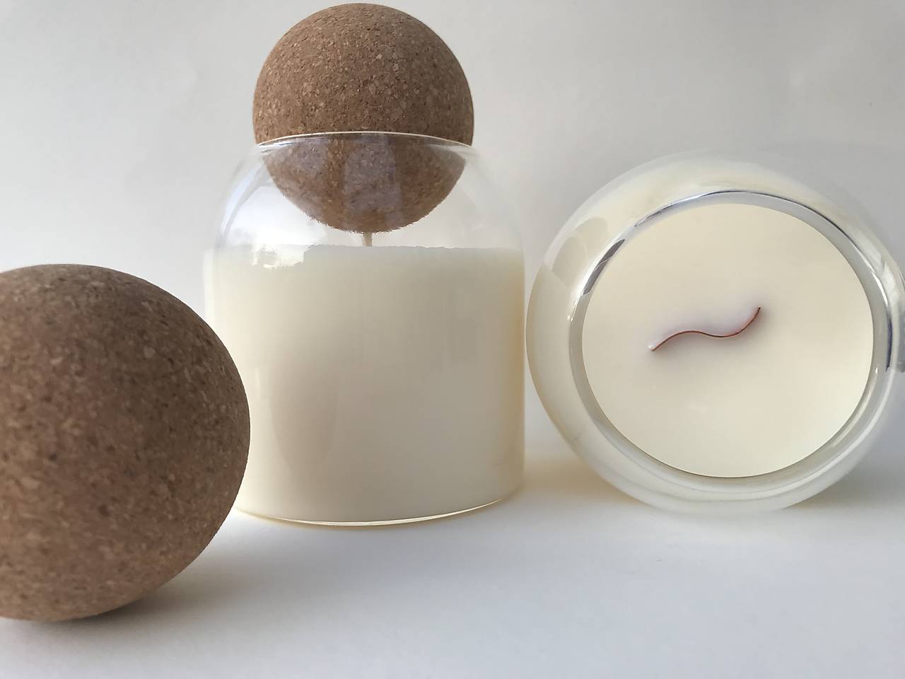 Sviečka zo sójového vosku