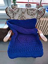 Úžitkový textil - Mäkká deka 140x190 - pre veľkých  (Slivková (fialová)) - 16342826_