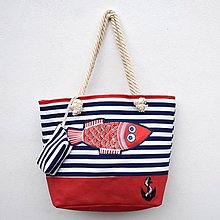 Veľké tašky - Taška Red fish - 16346295_