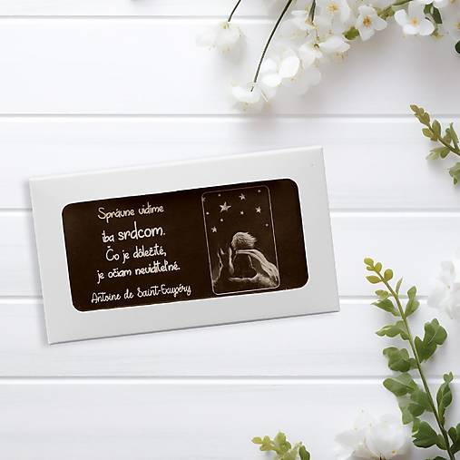 Sladkosti - Čokoládka “MALÝ PRINC” - 16347107_