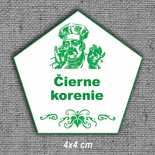 Úložné priestory & Organizácia - Etikety na koreničky 69 - 16346974_
