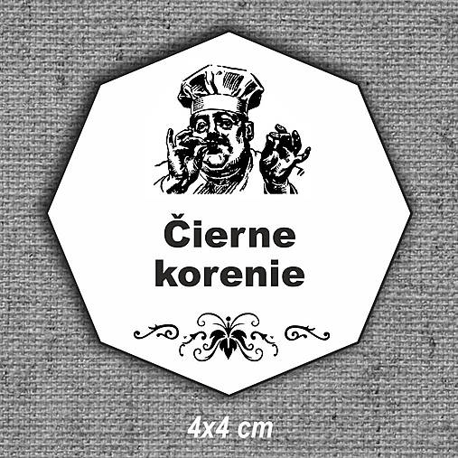 Úložné priestory & Organizácia - Etikety na koreničky 71 - 16347012_