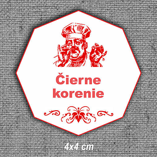 Úložné priestory & Organizácia - Etikety na koreničky 72 - 16347035_