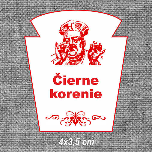 Úložné priestory & Organizácia - Etikety na koreničky 77 - 16347393_