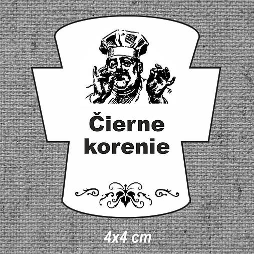 Úložné priestory & Organizácia - Etikety na koreničky 81 - 16347682_