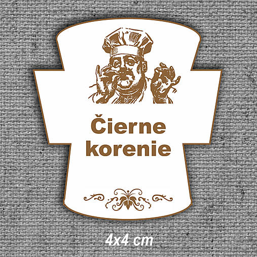 Úložné priestory & Organizácia - Etikety na koreničky 85 - 16347709_