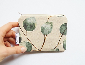 Peňaženky - Peňaženka/dokladovka - Eukalyptus - 16350761_