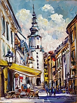 Obrazy - Michalská brána - Bratislava - 16349926_