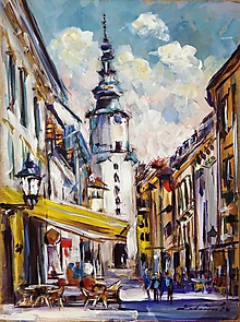 Obrazy - Michalská brána - Bratislava - 16349926_