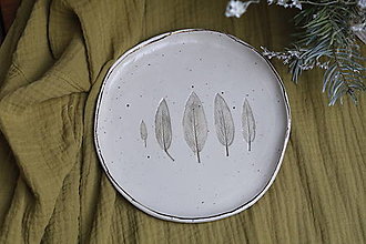 Nádoby - tanier šalvia  (malý tanier) - 16349257_
