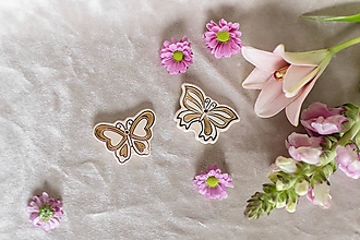 Dekorácie - Motýle - 16354091_