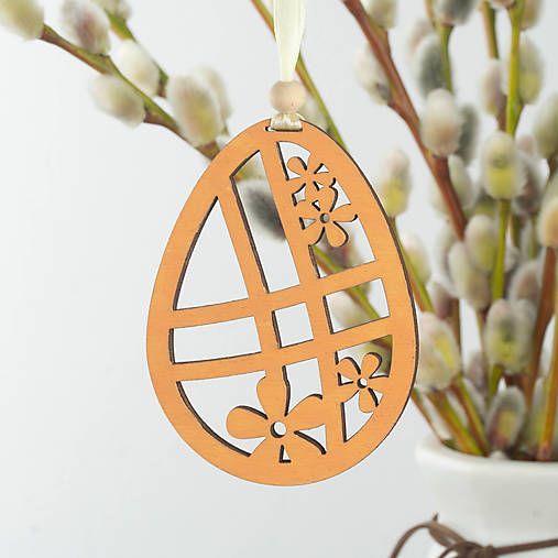 Dekorácie - Veľkonočné vajíčko [V-0034] - 16352820_