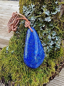 Náhrdelníky - Lapis Lazuli prívesok - 16356120_