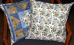 Úžitkový textil - Patchworková deka,vankúšiky,obrus-SEMINOLE STAR - 16355842_