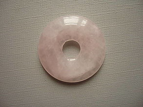 Minerály - Donut 30 mm - růženín, č.2f - 16356505_