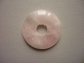 Minerály - Donut 30 mm - růženín, č.9f - 16356507_