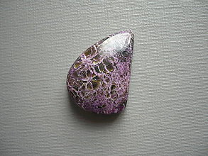 Minerály - Kabošon - purpurit 24 mm, č.6f - 16356820_