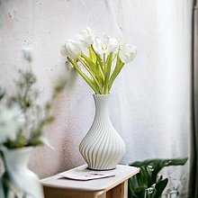 Dekorácie - Špirálová váza - 16356555_