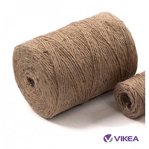 Iný materiál - Jutový špagát 1000g - 16358882_