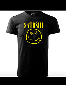 Topy, tričká, tielka - Tričko Satoshi - 16357967_