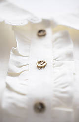 Detské oblečenie - Detská ľanová košeľa s golierom Celia - 16358804_