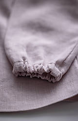 Detské oblečenie - Detská ľanová košeľa s golierom Perla - 16358960_