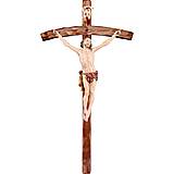 Dekorácie - Drevený kríž Umúčenie Krista - 16357600_